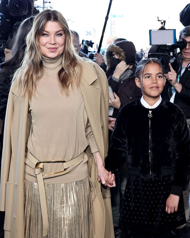 Ellen Pompeo and daughter Sienna takeover Michael Kors Fashion Show in style, see pics 772945