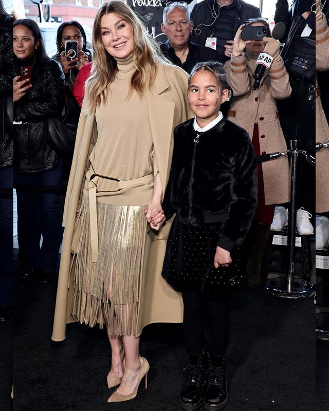 Ellen Pompeo and daughter Sienna takeover Michael Kors Fashion Show in style, see pics 772944