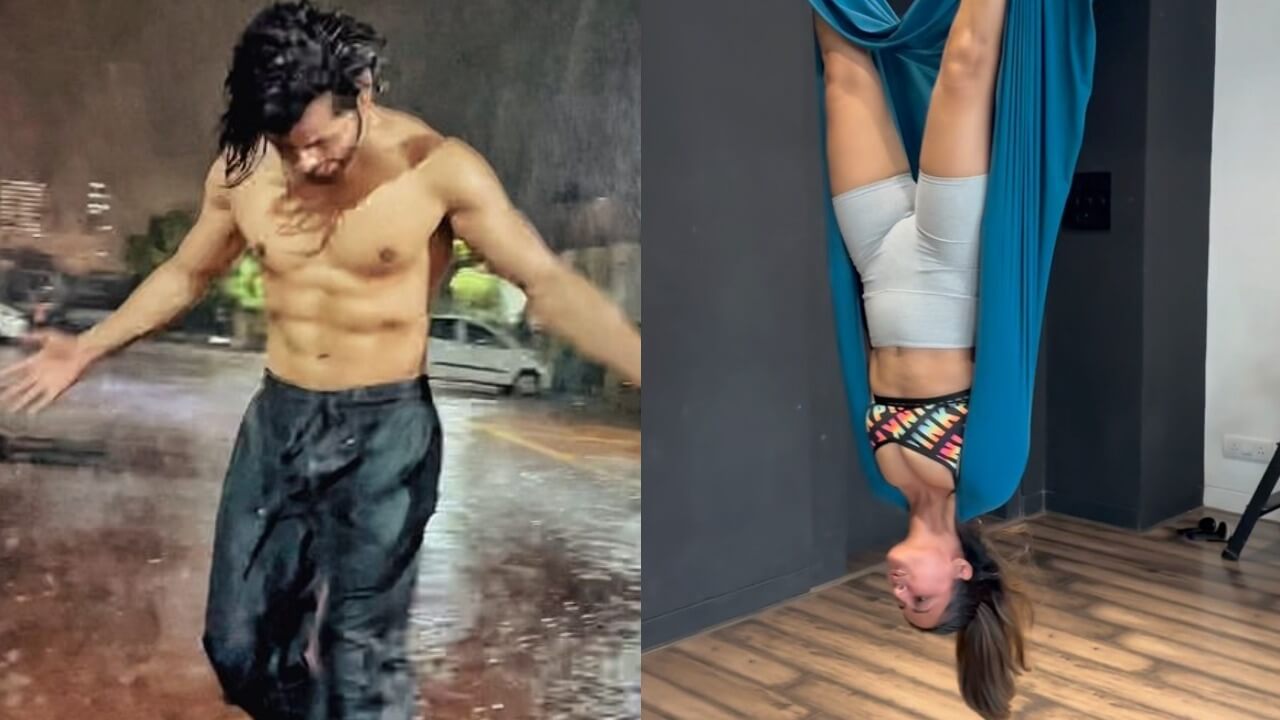 Fitness Pro Max: Siddharth Nigam does back flip in heavy rain, Hina Khan aces body balance act like queen 776029