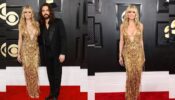 Grammys 2023: Heidi Klum takes plunge style to next level with gold shimmers 768041