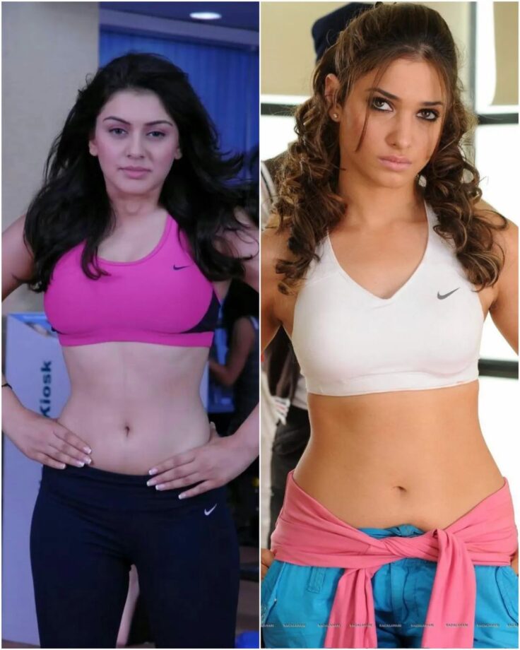 Hansika Motwani Vs Tamannaah Bhatia: Who's ultimate queen of curves in sports bra? (Vote Now) 776975