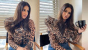 Harnaaz Kaur Sandhu Stuns Her Fans In Leopard Print Flared Top With Blue Jeans, Check Now! 771939