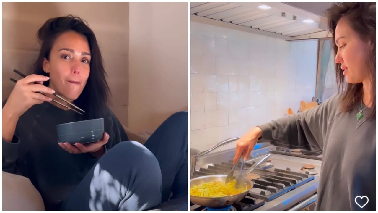 Have You Seen Jessica Alba's Breakfast Video Of Making Porridge With Egg? Watch! 769181
