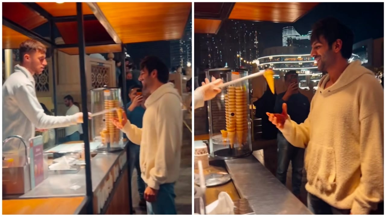 Have You Seen Kartik Aaryan's Latest Video Of Patiently Waiting For Turkish Ice Cream? Watch! 771847