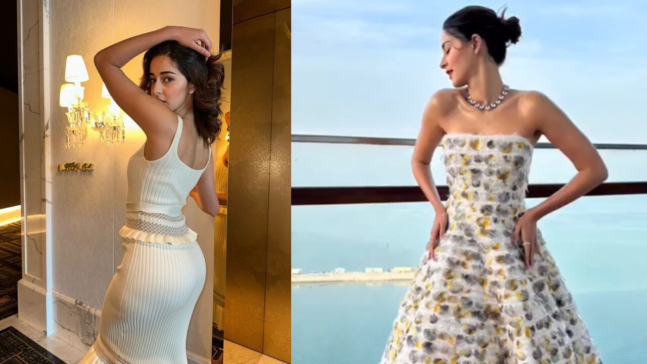 Hotness Alert: Ananya Panday Sets The Temperature Soaring In All-White Outfit, See Pics 775637
