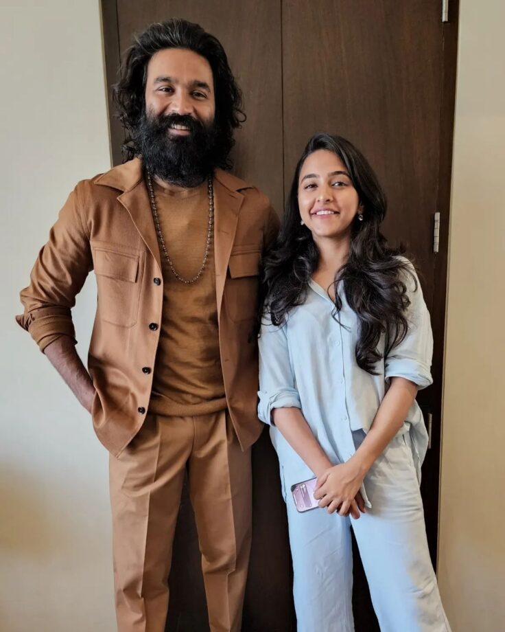 In Pics: Dhanush Styles His Outfit In All-brown Attire For Vaathi Promotion 769765