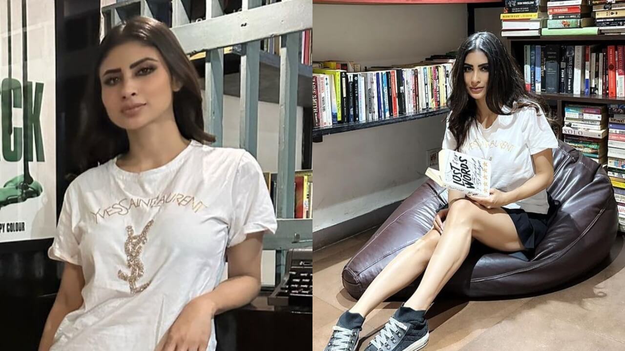 In Pics: Mouni Roy's lazy moments in-between shoots caught on camera 767813