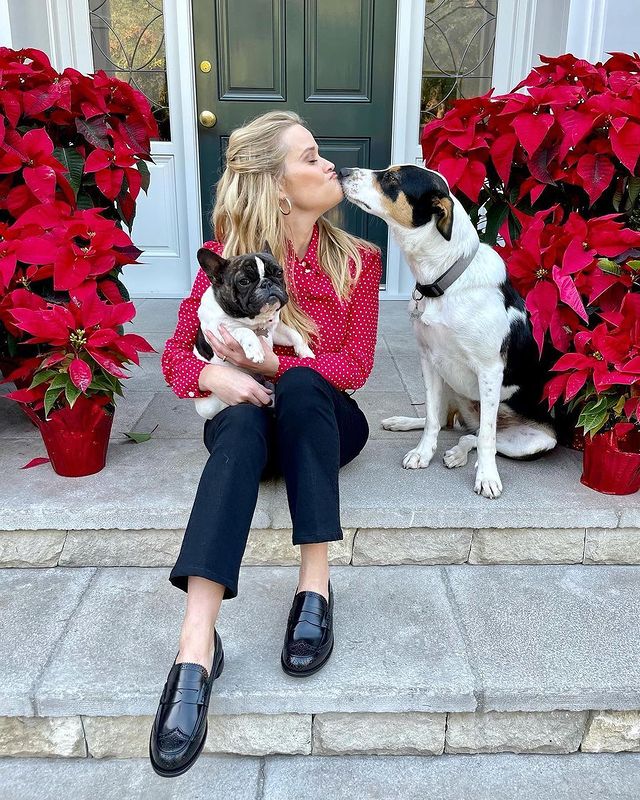 In Pics: Reese Witherspoon drops pawdorable moment with her doggo on National Love Your Pet Day 775232