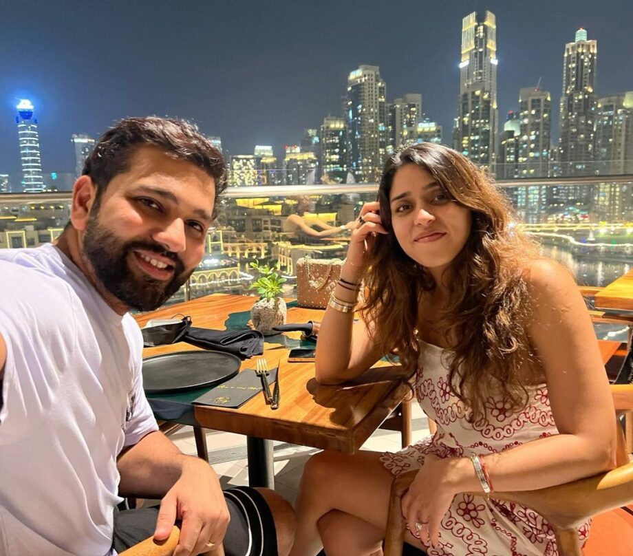 In Pics: Rohit Sharma Shares A Picture Series Of Himself With His Wife 777242