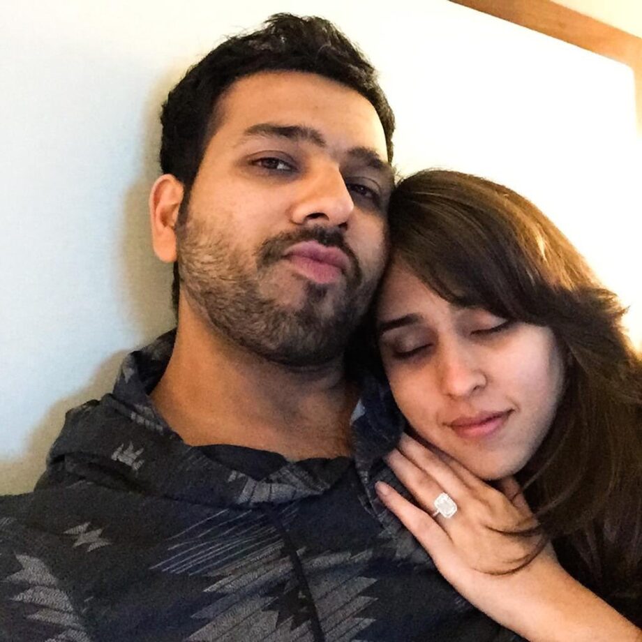 In Pics: Rohit Sharma Shares A Picture Series Of Himself With His Wife 777228