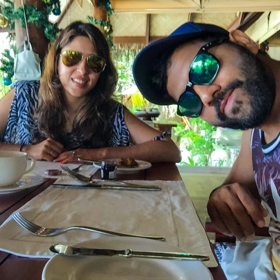 In Pics: Rohit Sharma Shares A Picture Series Of Himself With His Wife 777230