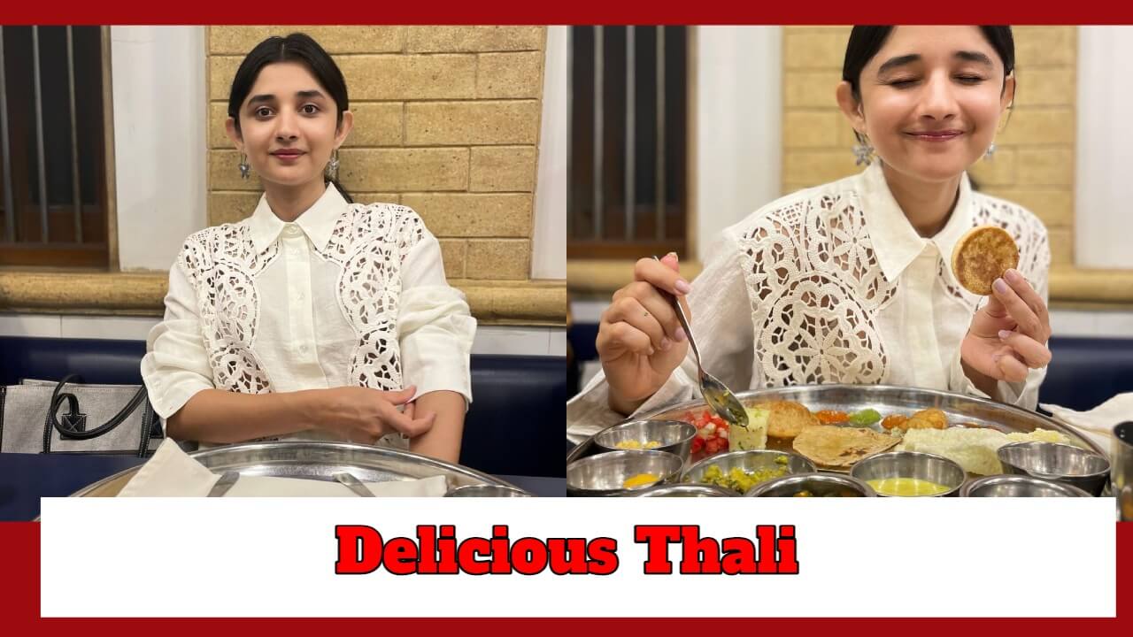 Kanika Mann Shows Her Glowing Face As She Eats Her Delicious Thali 768281