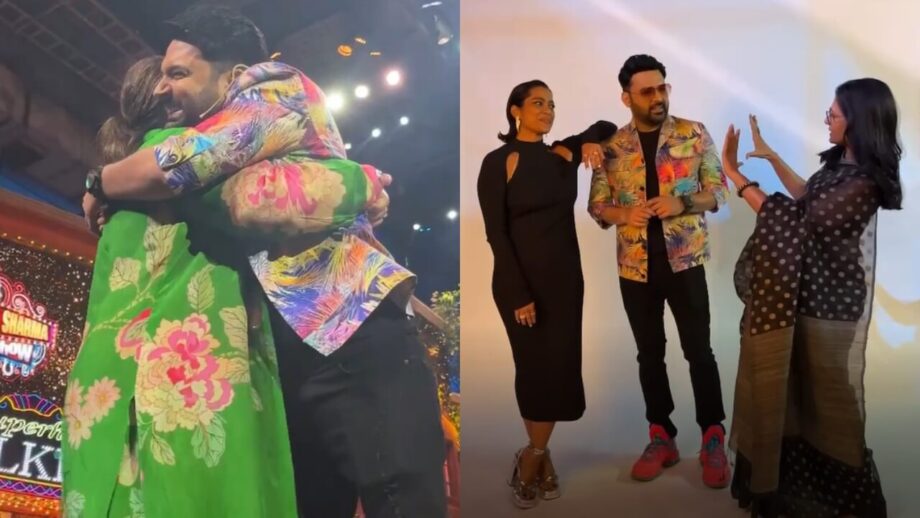 Kapil Sharma shares video with director Nandita Das and co-star Shahan Goswami of upcoming film Zwigato from the sets of The Kapil Sharma Show 775654