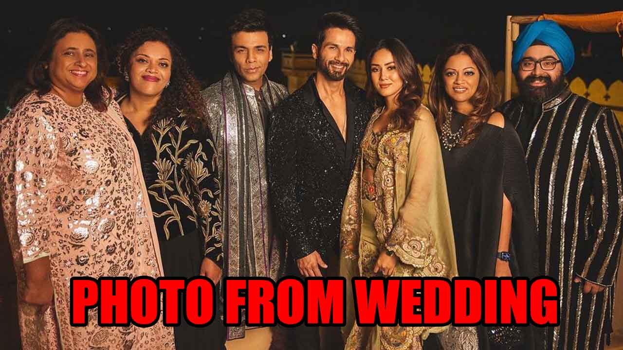 Karan Johar shares pics with Shahid Kapoor-Mira Rajput from Kiara Advani-Sidharth Malhotra's royal wedding 770871