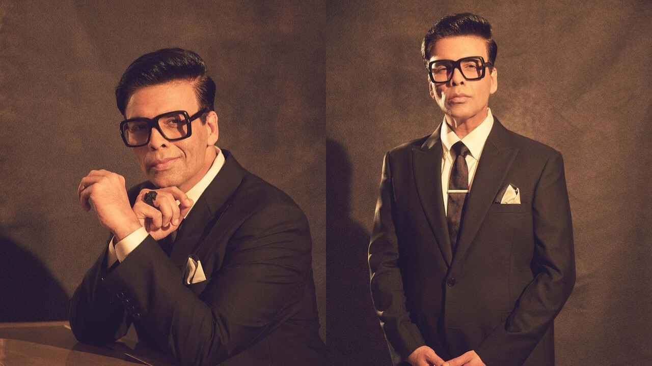 Karan Johar Shows You How To Wear Black And White Suit Like A Pro, Check Now! 771496