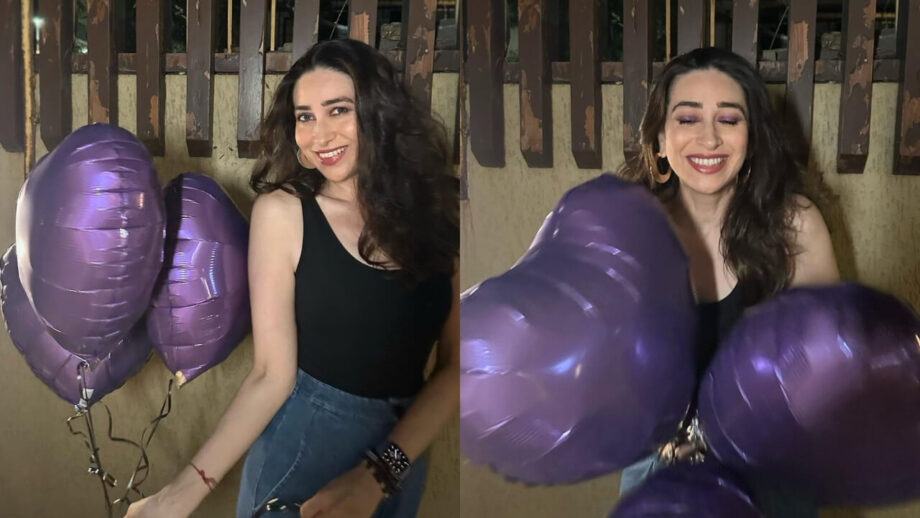 Karisma Kapoor Celebrates Valentine's Day In Black Sleeveless Top And Blue Jeans, See Pics 772374