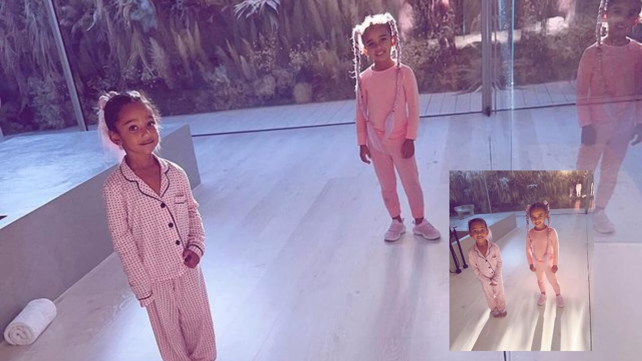 Kim Kardashian is all for “baby love”, drops adorable pictures of daughter Chicago West and her cousin Dream 772933