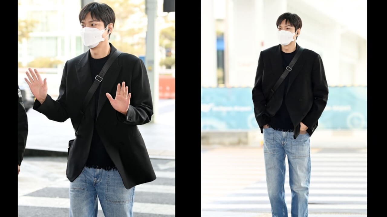 Lee Min Ho Shows His Stylish Look In A Black Blazer And Blue Jeans, See Pics 773688