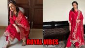 Namrata Shirodkar gives royal vibes in red ethnic suit, fans go crazy 768270