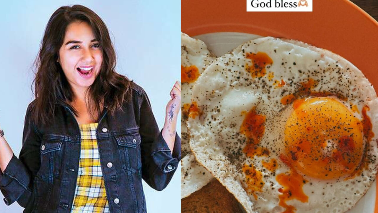 Prajakta Koli Cherishes Sunny Side Eggs For Breakfast, Here's The Recipe