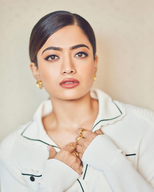 Rashmika Mandanna Makes A Style Statement In All-White Outfits, See Pics 777598