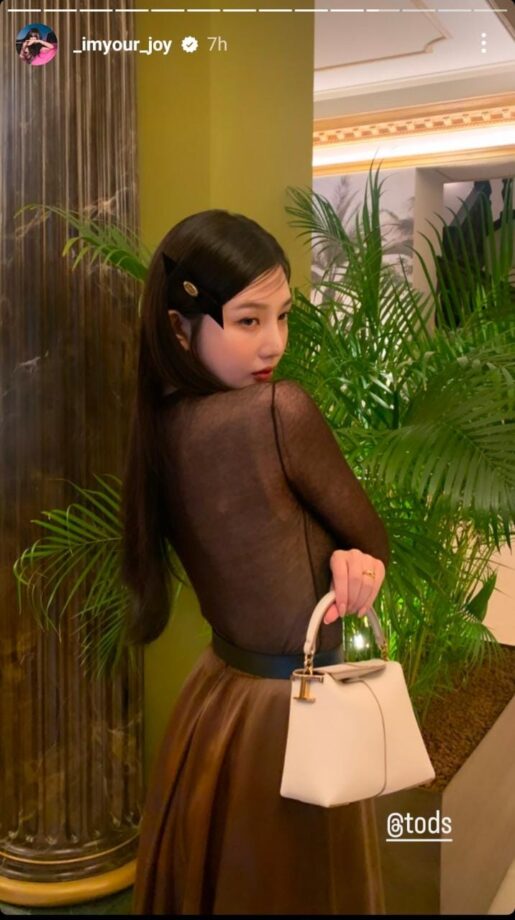 Red Velvet's Joy Looks Mind-Blowing In All Brown Outfit, See Pics 777097