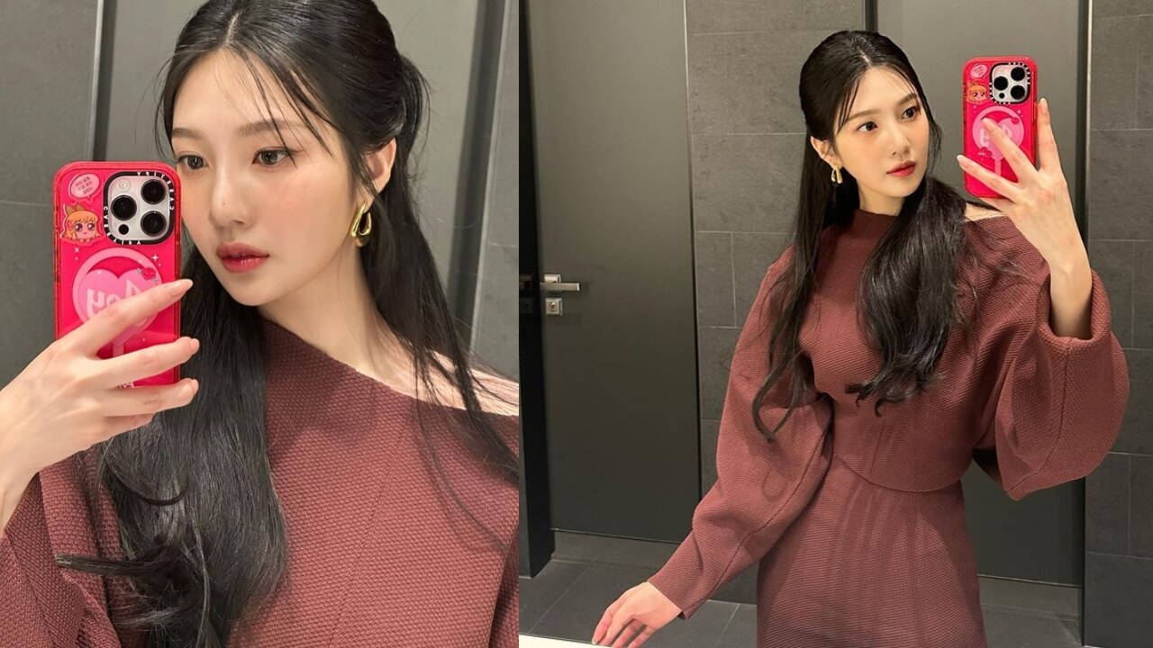 Red Velvet's Joy Shows Her Mirror Selfie Game In A Brown Outfit, See Pics 776347