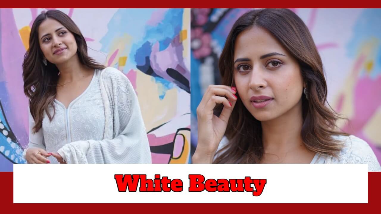 Sargun Mehta Gets To Be A Beauty In White; Husband Ravi Dubey Sends Her Hearts 765604