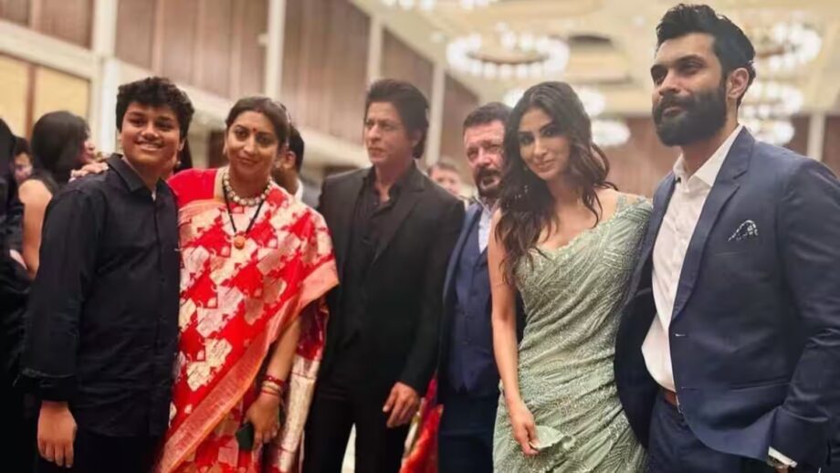 Shah Rukh Khan, Mouni Roy, and other celebrities attend the reception of Smriti Irani's daughter Shanelle, See Pics 773793
