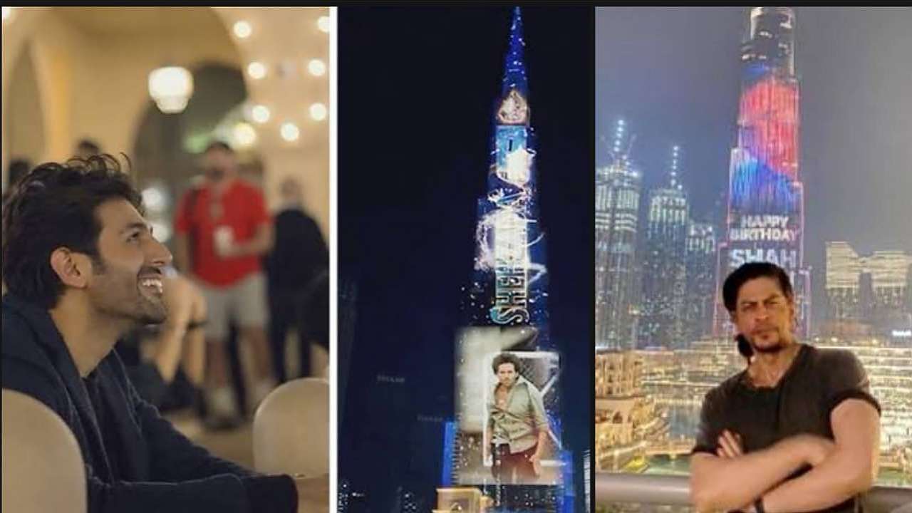 Shehzada: Kartik Aaryan follows Shah Rukh Khan's footsteps, gets featured on Burj Khalifa 772791
