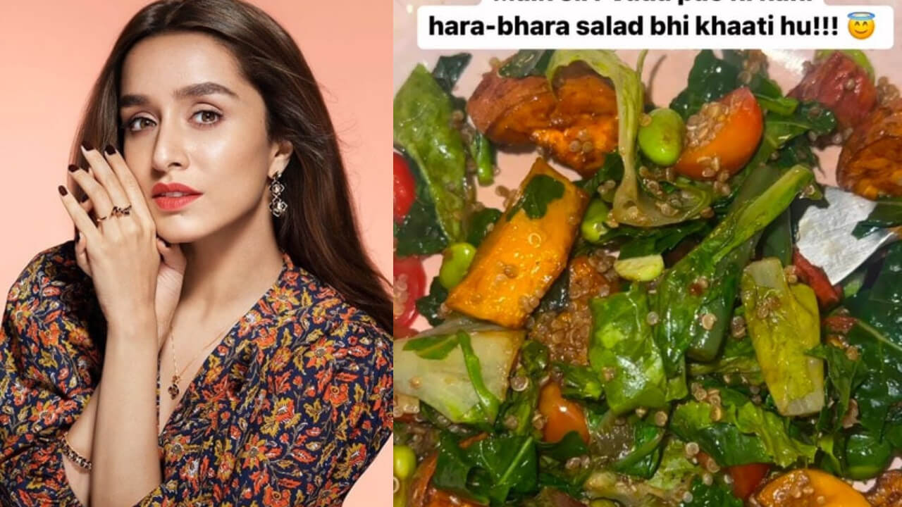 Shraddha Kapoor's Hara Bhara Salad Inspires Us To Eat Healthily, Check Out Delicious Salad Recipe 775229