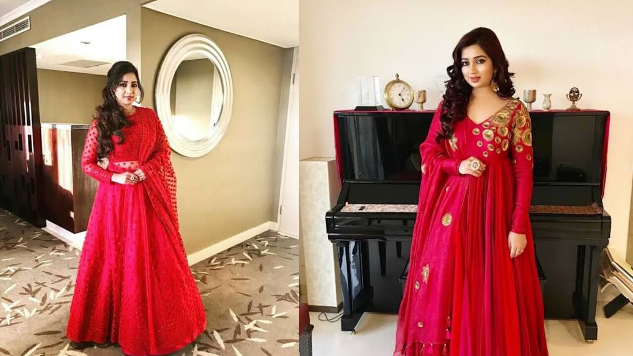 Shreya Ghoshal’s all-time oozing charm in red, see pics 769979