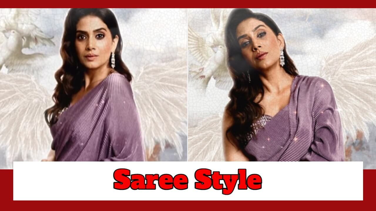 Sonali Kulkarni Exhibits Her Unique Saree Style; Check Here 767135