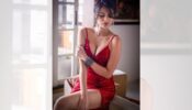 Sonali Raut burns hearts in spicy red hot deep-neck avatar, we love it 776980