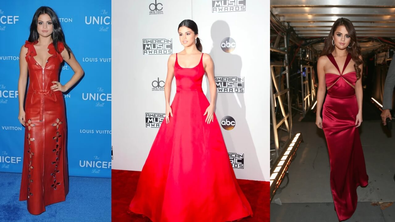 Times Selena Gomez's Eye-Catching Outfits In Romantic Tones Won Our Hearts 776323
