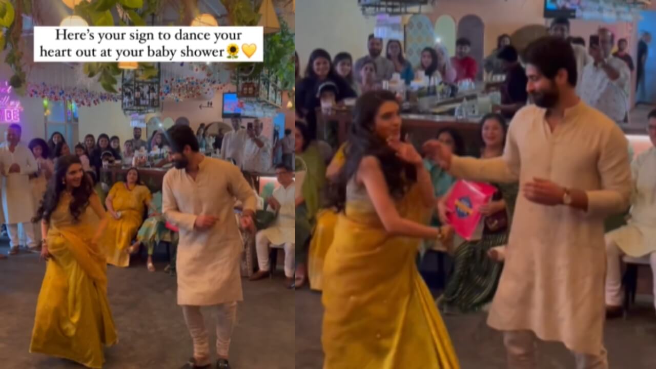 Viral Video: A Father-To-Be Man Dances On 'Maan Meri Jaan' With Wife On Her Baby Shower 769929