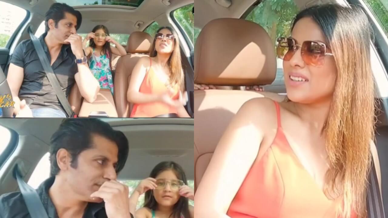 Watch: Karanvir Bohra takes Nia Sharma out for long drive, video goes viral 769418