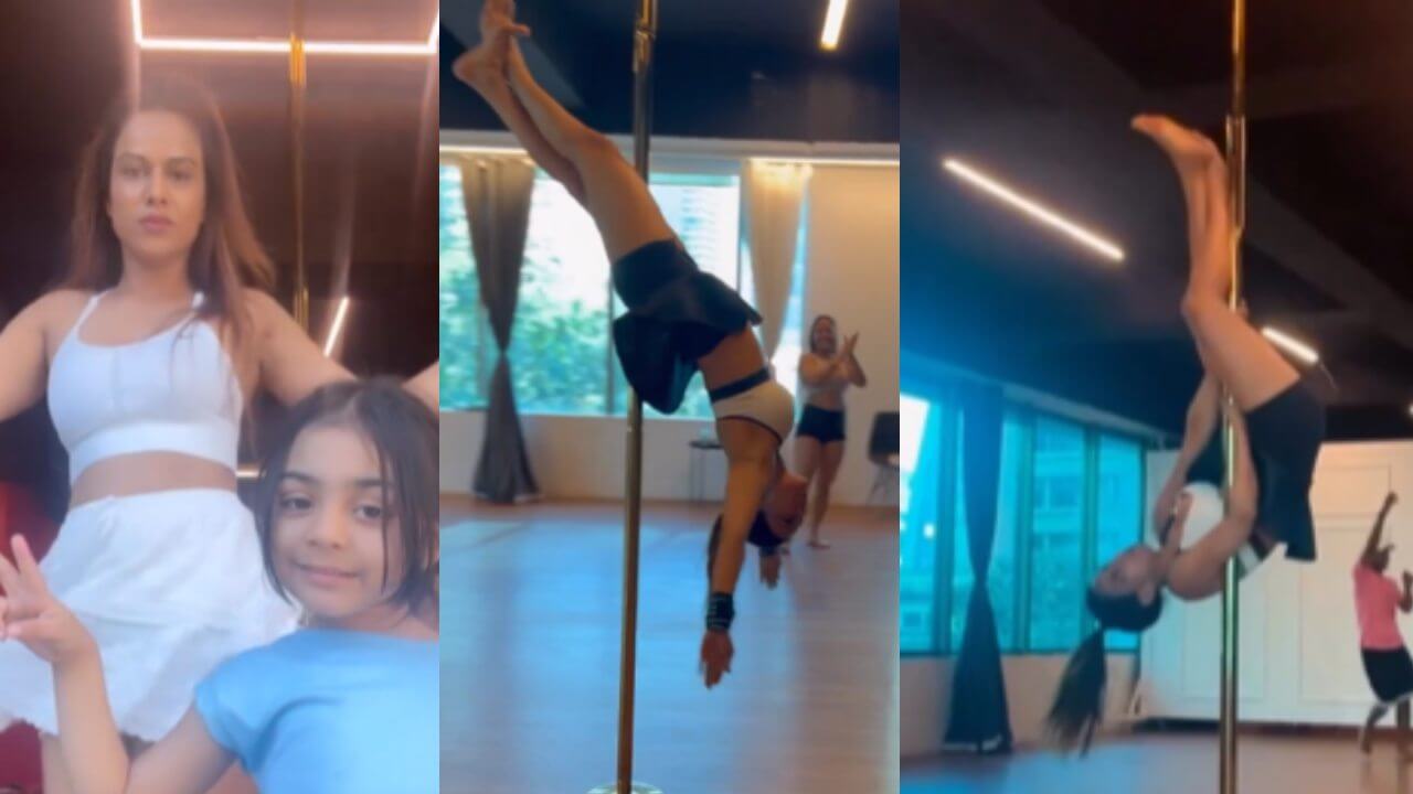 Watch: Nia Sharma drops bomb with her pole dancing skills 777390