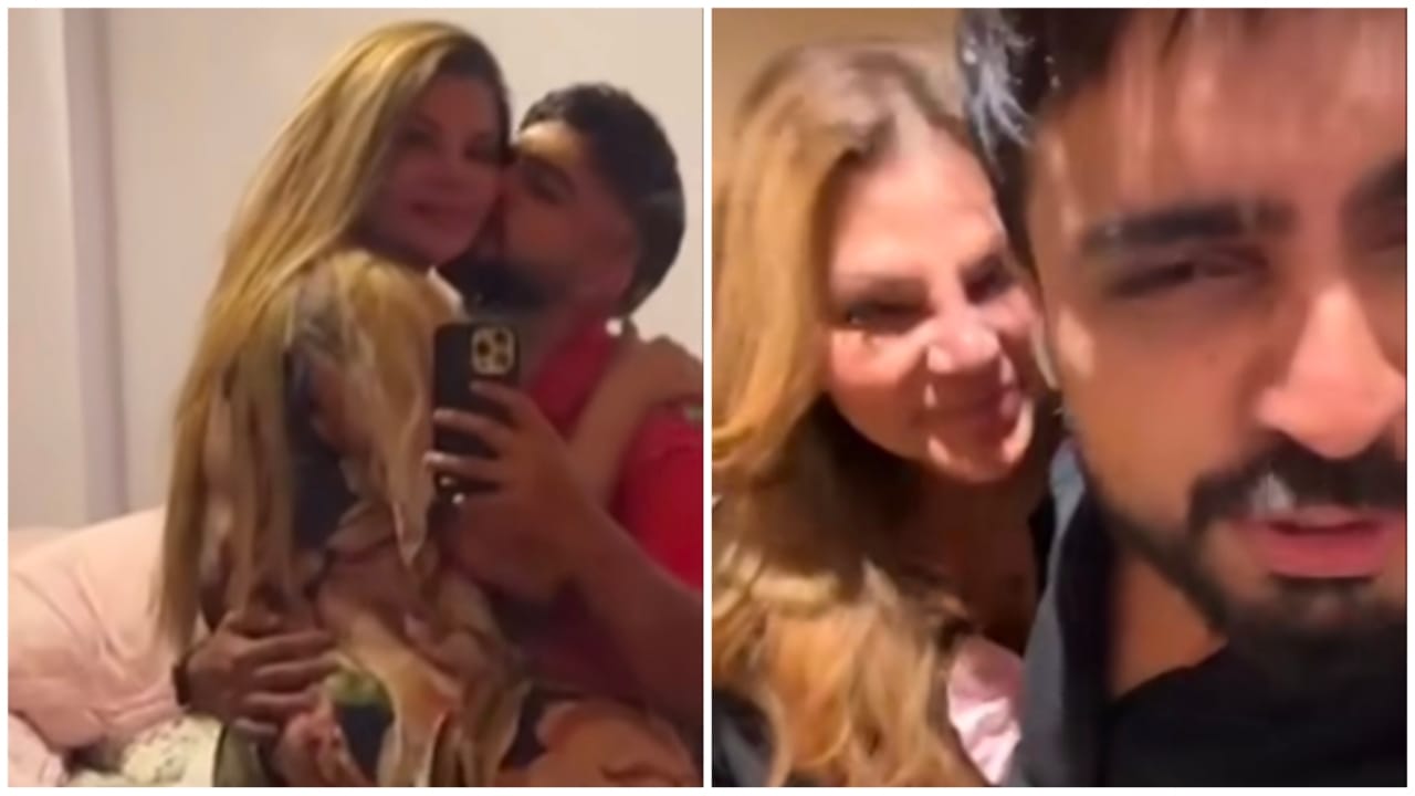 Watch: Rakhi Sawant Shares A Video Of Spending Quality Time With Adil Khan, See the Full Video! 771275