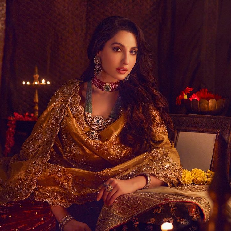 5 Times Nora Fatehi Looked Breathtaking In Ethnic Outfit 782927