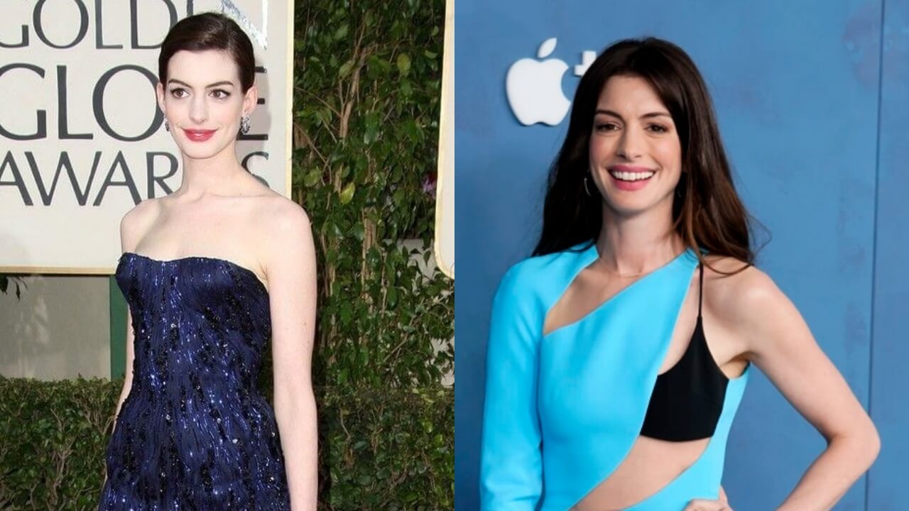 5 Times When Anne Hathaway Looked Spectacular In Blue | IWMBuzz