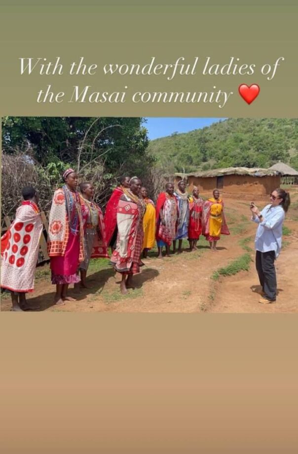 Africa Diaries: Kareena Kapoor spends her Sunday with the Masai ladies, see pic 786981