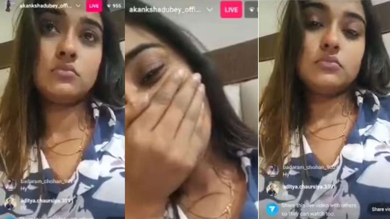 Akanksha Dubey Cried During Instagram Live Before Her Alleged Suicide 790236