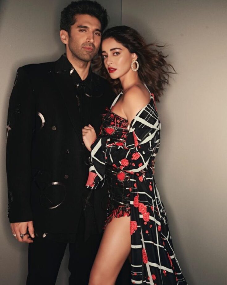 Ananya Panday And Aditya Roy Kapur Steal The Show In Manish Malhotra's Outfits 784266