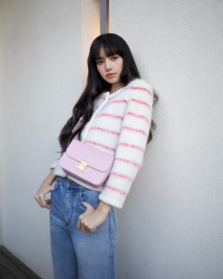 Blackpink Lisa's Giving Us A Major Style Goals In Monotone Bag Fashion 789383