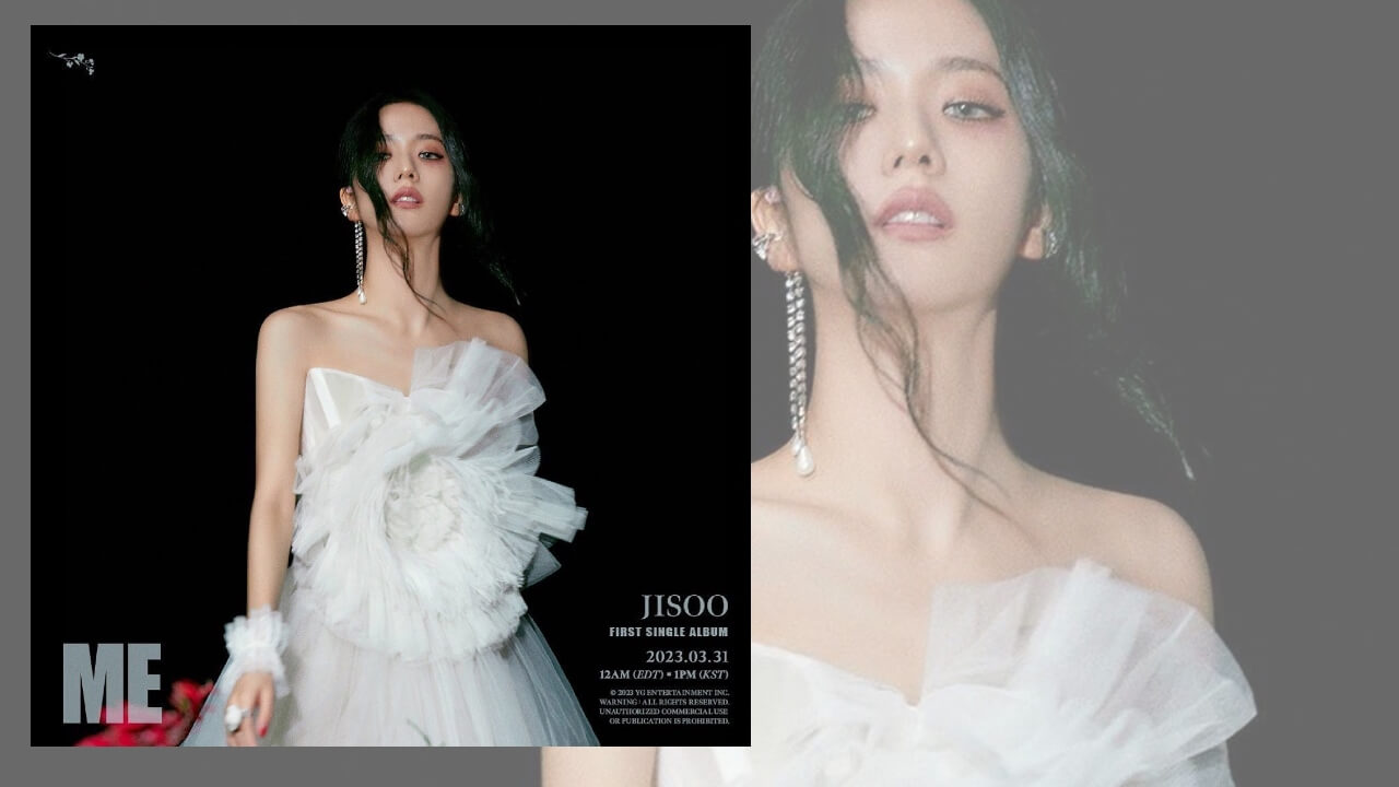 Blackpink's Jisoo Looks Like An Angel In A White Strapless Mini Outfit 784223