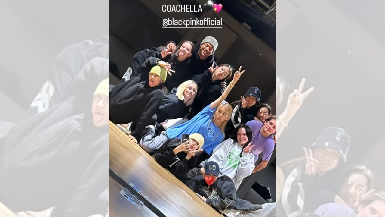 Blackpink's Jisoo Shared A Picture With Her Group While Doing Rehearsal At Coachella 785348