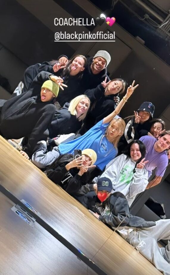 Blackpink's Jisoo Shared A Picture With Her Group While Doing Rehearsal At Coachella 785346