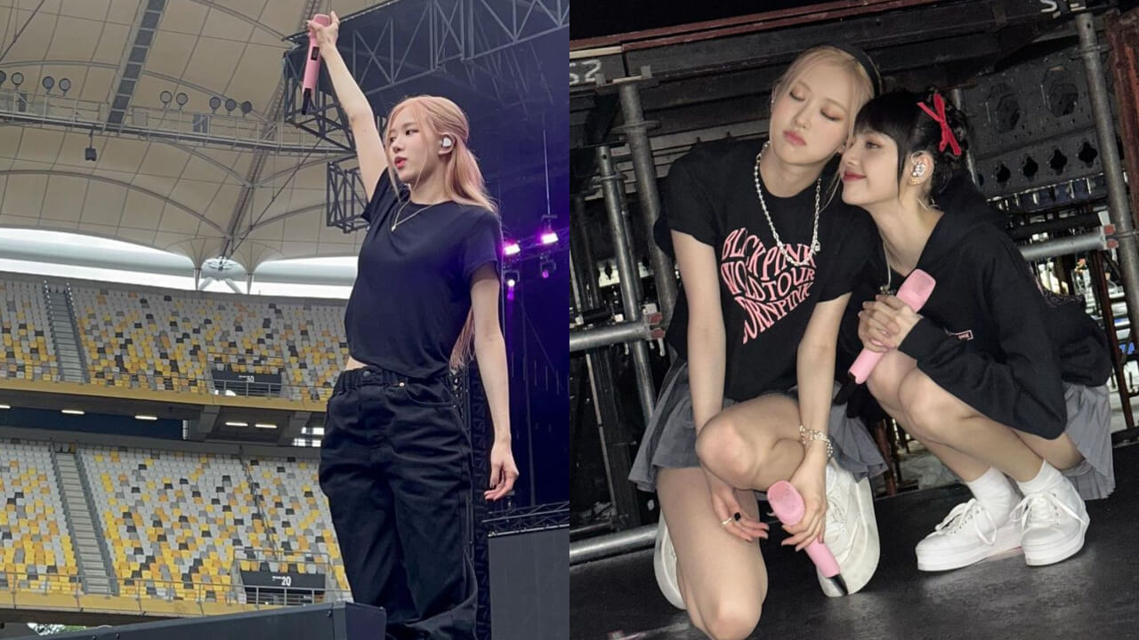 Blackpink's Rose Serves Jaw-Dropping Visuals In All-Black Outfits; See Pics 783592