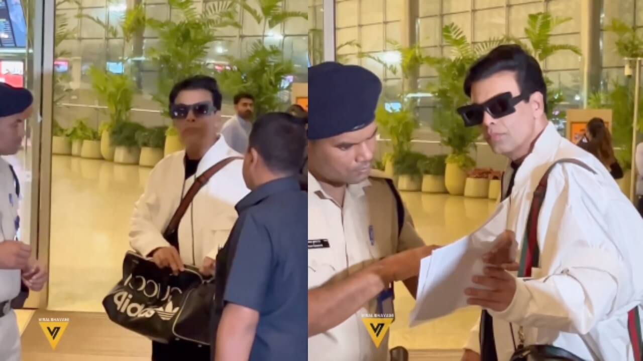 Bollywood Filmmaker Karan Johar Detained At Mumbai Airport For Not Showing an ID